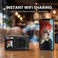 5K Dual Screen Digital Camera