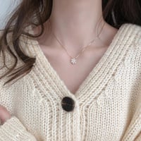Glimmende Sneeuwvlok Ketting