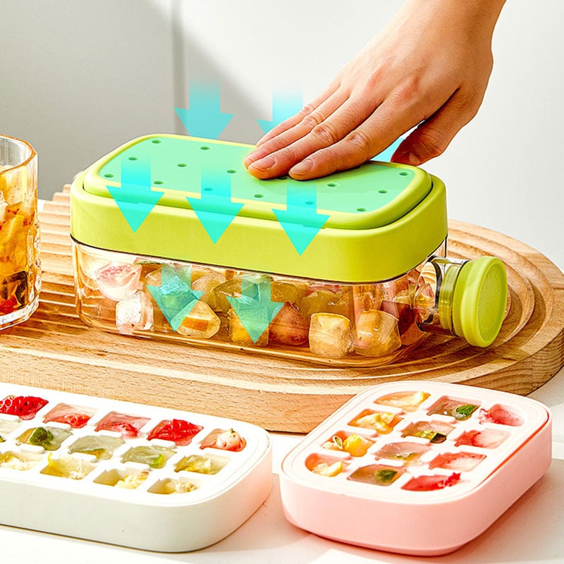 Straw Cup Ice Maker Bottle