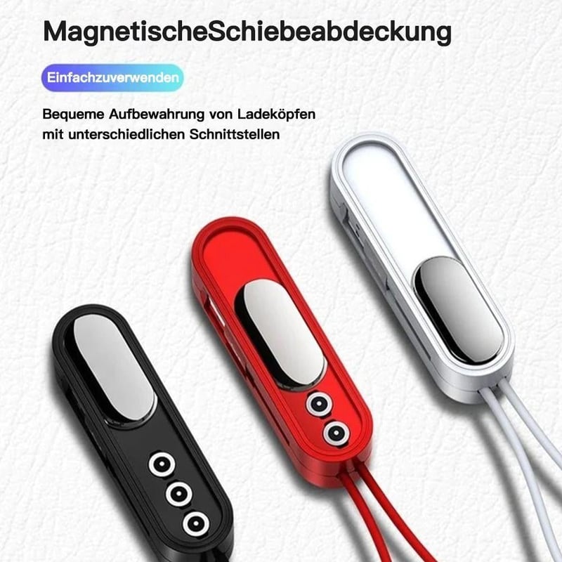 🔥50%  Rabatt🔥Schickplatz 3-in-1 magnetisches tragbares Ladekabel