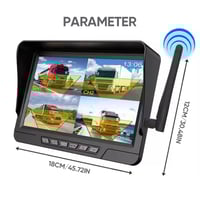 Sakerplus Magnetic Solar Wireless Backup Camera