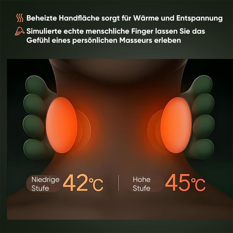 Das Bionische 3D-Nacken- & Schulter-Massagegerät mit Smart-Wärme