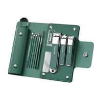 Ensemble coupe-ongles avec fente de rangement pour ongles