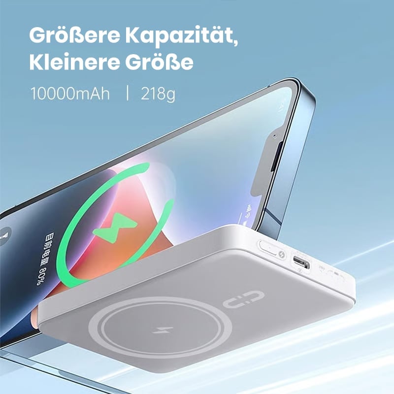 Kabellose tragbare magnetische Powerbank