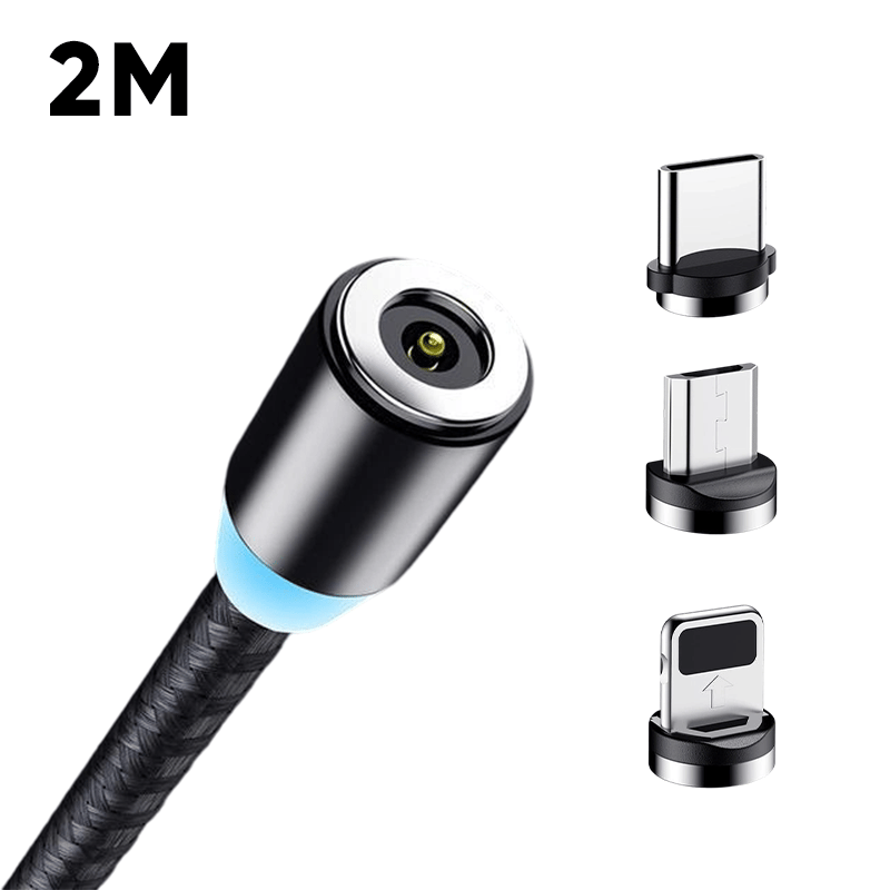 3-in-1 Magnetic Fast Charging Cable