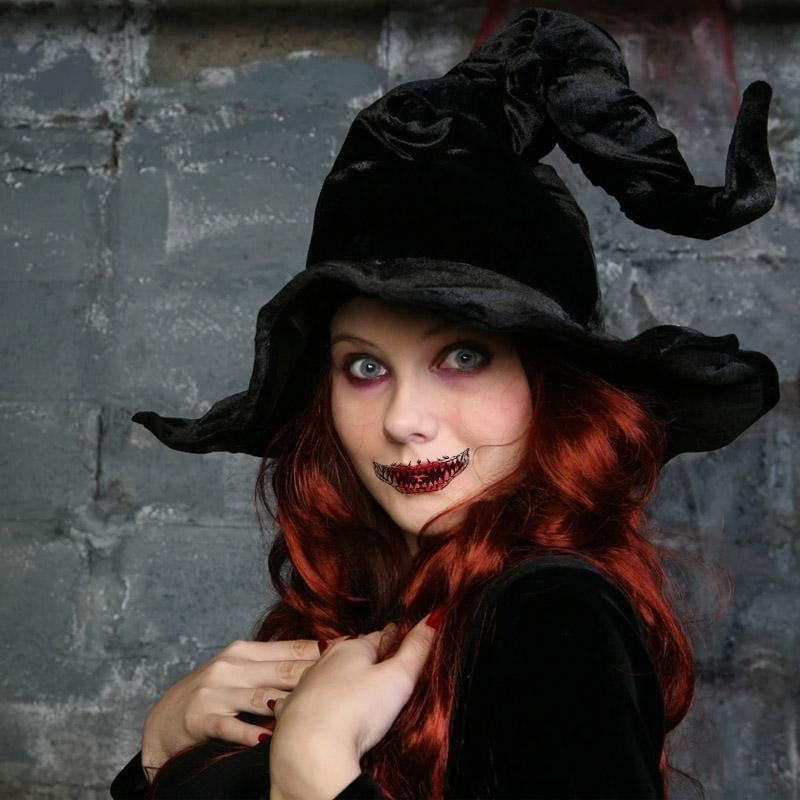 Halloween Scherz-Makeup Temporäre Tattoos (10 Stück)