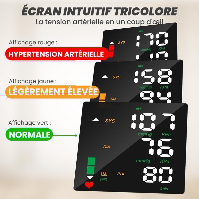 Tensiomètre au poignet