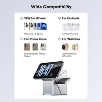 3 in 1 Wireless Charging Station for Apple