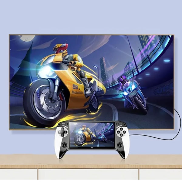 Portable Retro Game Player with 5.5 Inch High-Definition Display