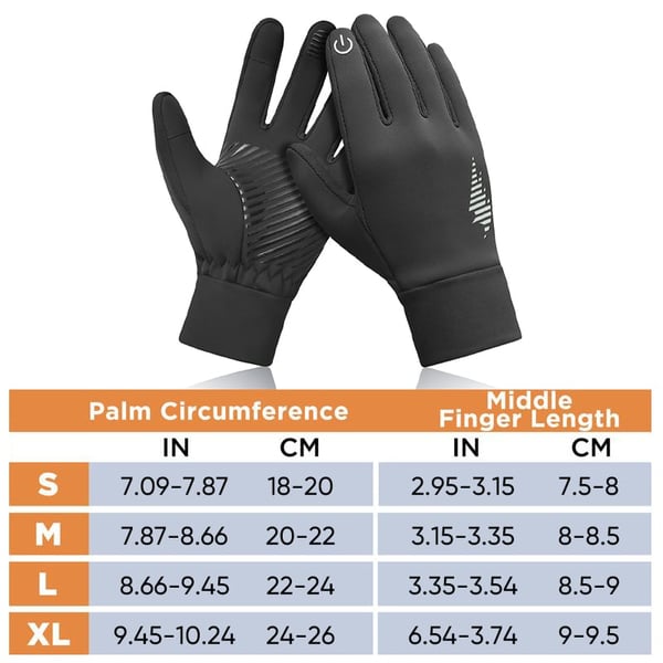 Warm Cycling Touchscreen Gloves