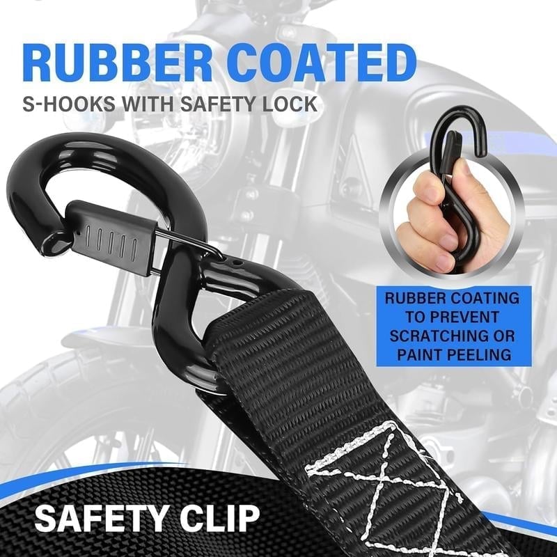 Premium automatic ratchet straps