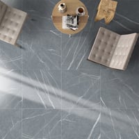 Marmor-Vinyl-Bodenfliesen zum Selbstkleben