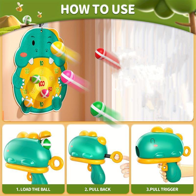 Dinosaur Dart Board Set