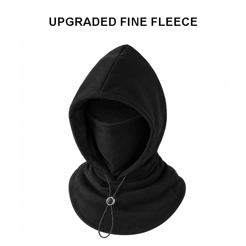 Fleece Double Layer Integrated Hat
