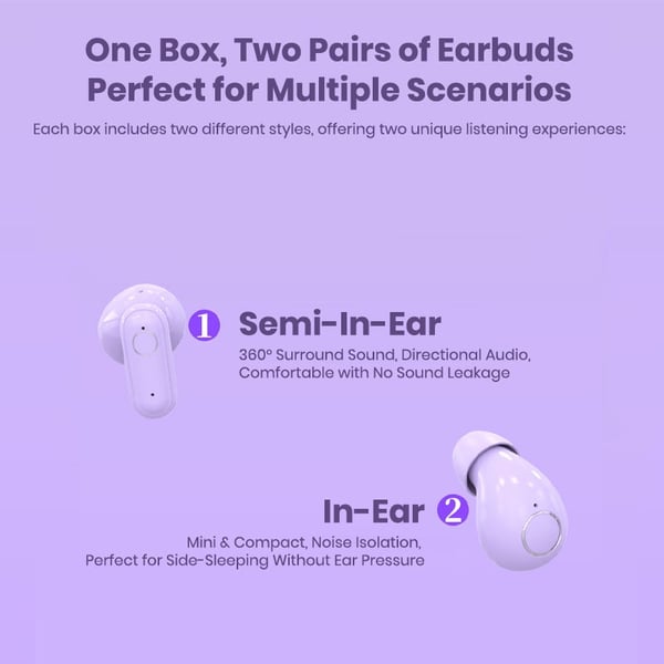 Dual Bluetooth Wireless Earbuds