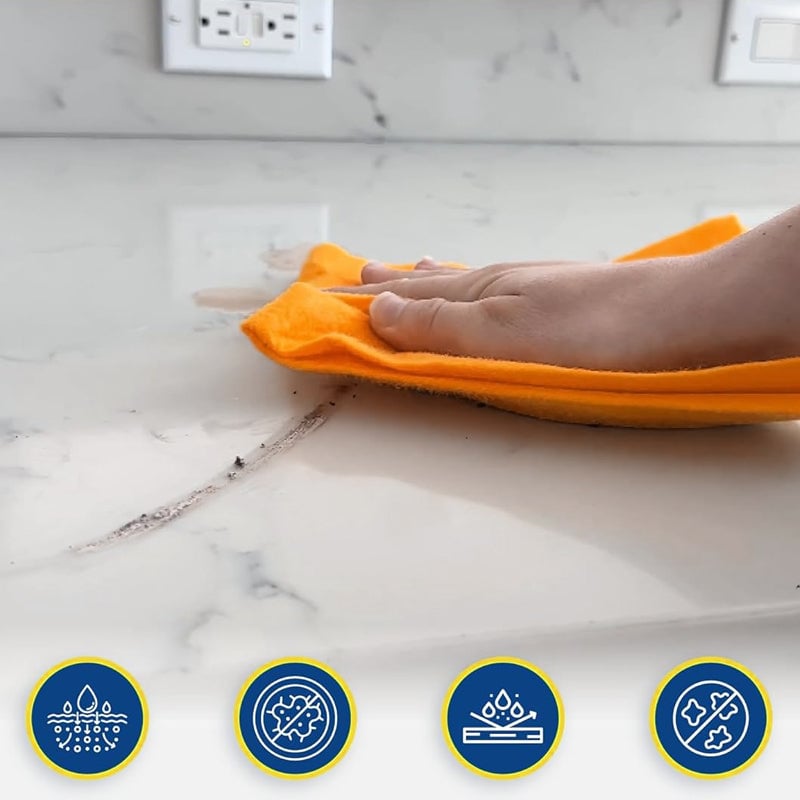 Absorbent Cleaning Cloth Multi-Purpose Non-Woven Cleaning Towels