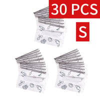 Aluminum Foil Antibacterial Sealing Bag (10 pcs)