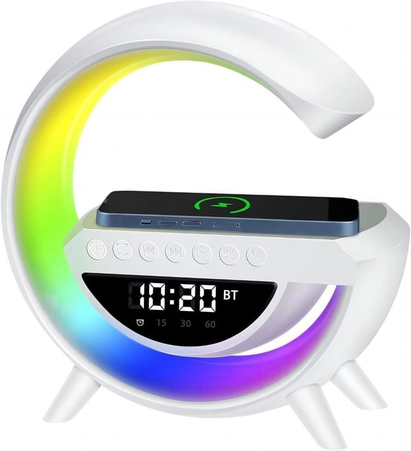Sakerplus® G-shaped Led Wireless Charging Speaker-upsell