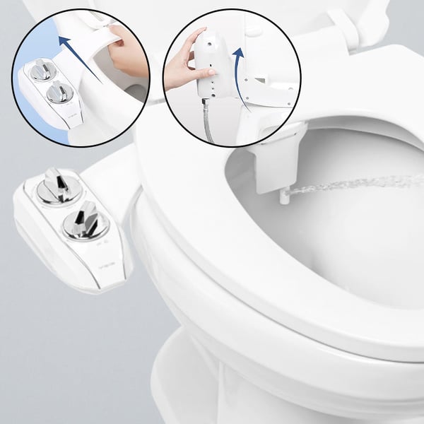Smart Toilet Seat with Nozzle Washer