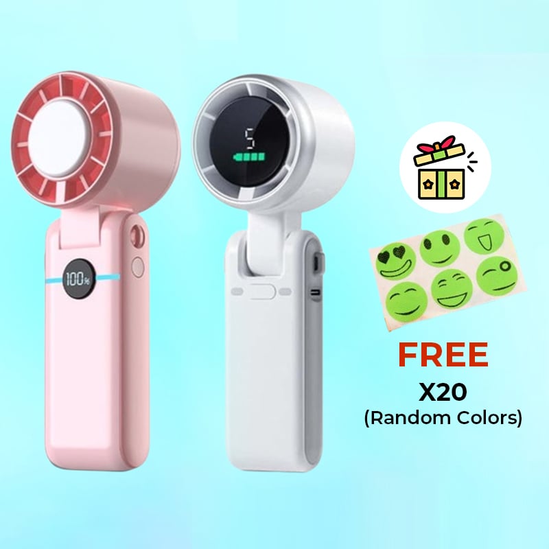 Hand Folding High-Speed Turbine Fan Set