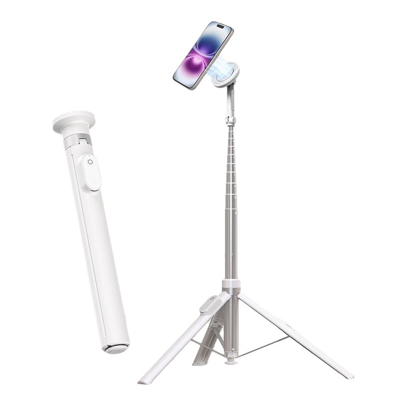 Sakerplus® Automatic Magnetic Phone Tripod Stick Stand
