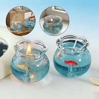 Mini Bubble Fish Tank Scented Candle
