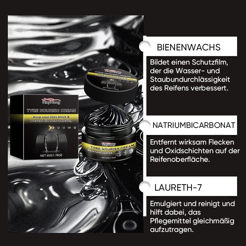 Autoreifen-Renovierungswachs
