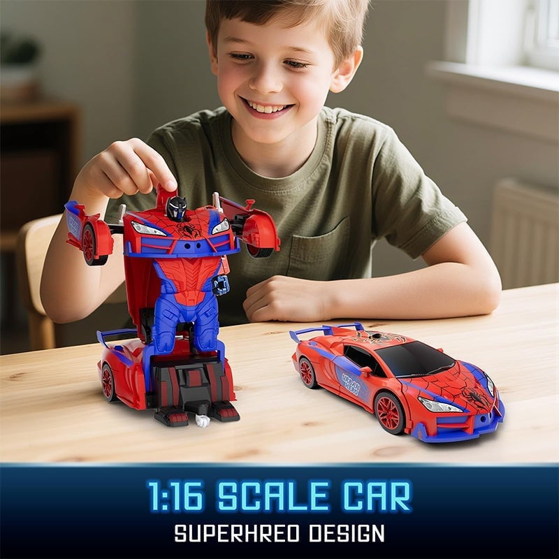 Remote Control Transforming Robot Car