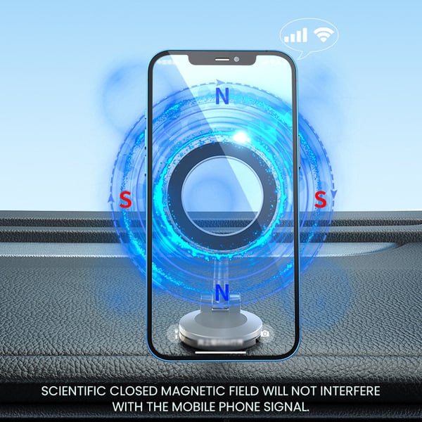 Stylish Magnetic Car Phone Holder