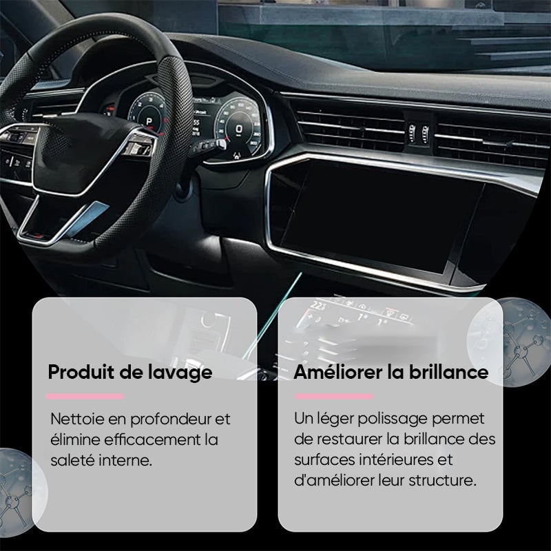 Nettoyant pour l'intérieur des voitures