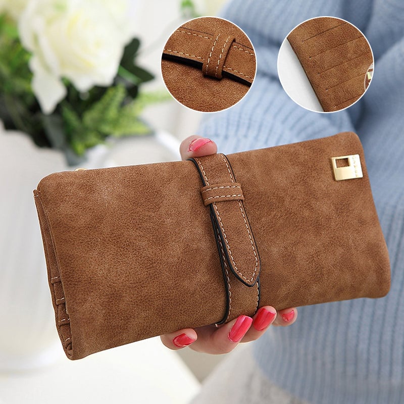 Lightweight Vintage Large Capacity Long Wallet
