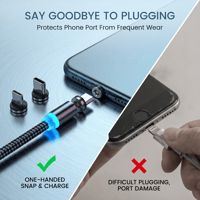 3-in-1 Magnetic Fast Charging Cable