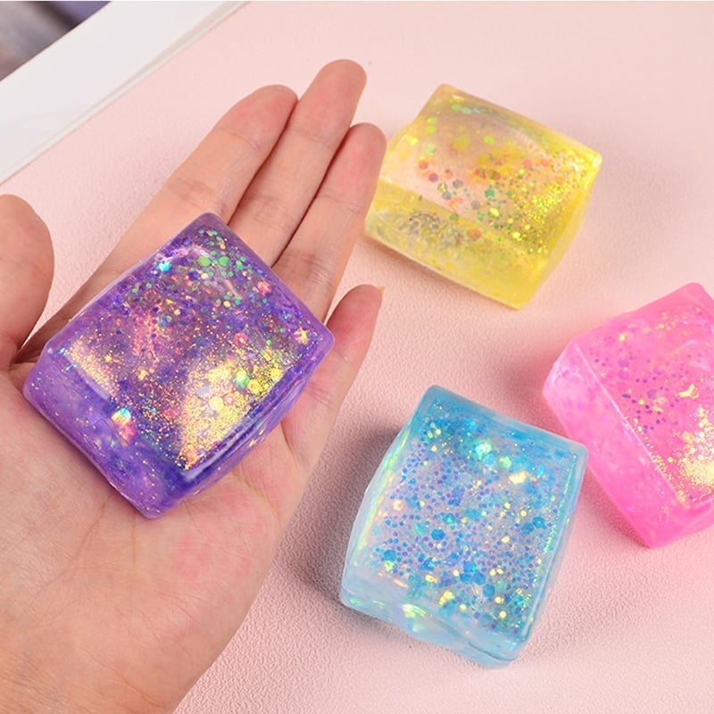 Laser Ice Cube Squeeze Toy