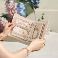 Étui de rangement de bijoux portable en cuir
