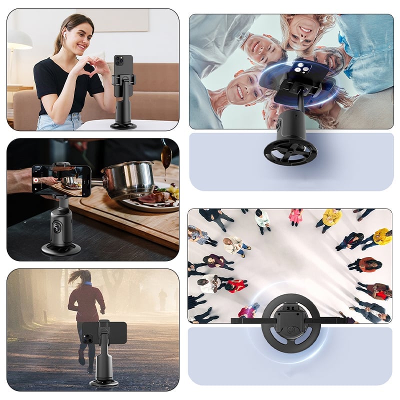 Ai-Powered Fully Automatic Tracking Phone Gimbal