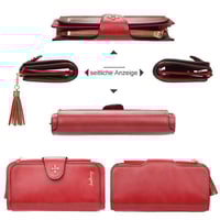 Quaste Design Schnalle große Kapazität lange Brieftasche