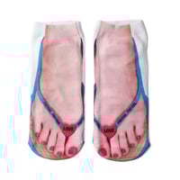 Manicure Print Socks