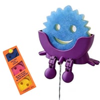 Smiley Dishwashing Sponge Holder