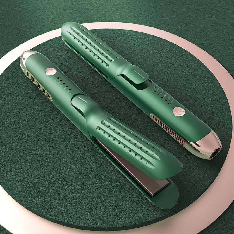 Mini anti-perm hair straightener