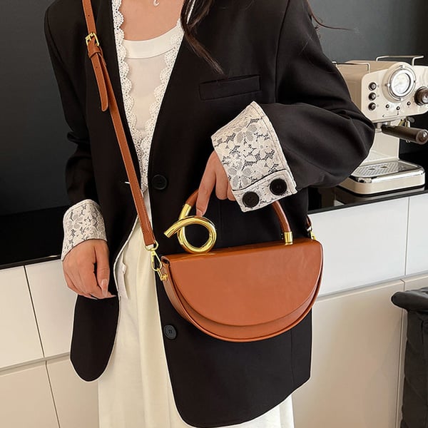 Women's Fashionable Solid Color Handbag