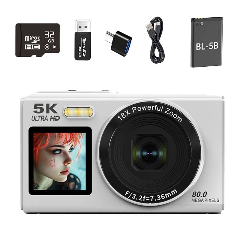 5K Dual Screen Digital Camera