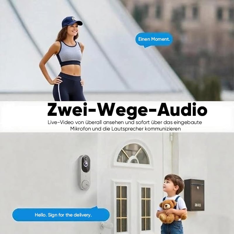 Saker Kabellose Türklingel-Kamera