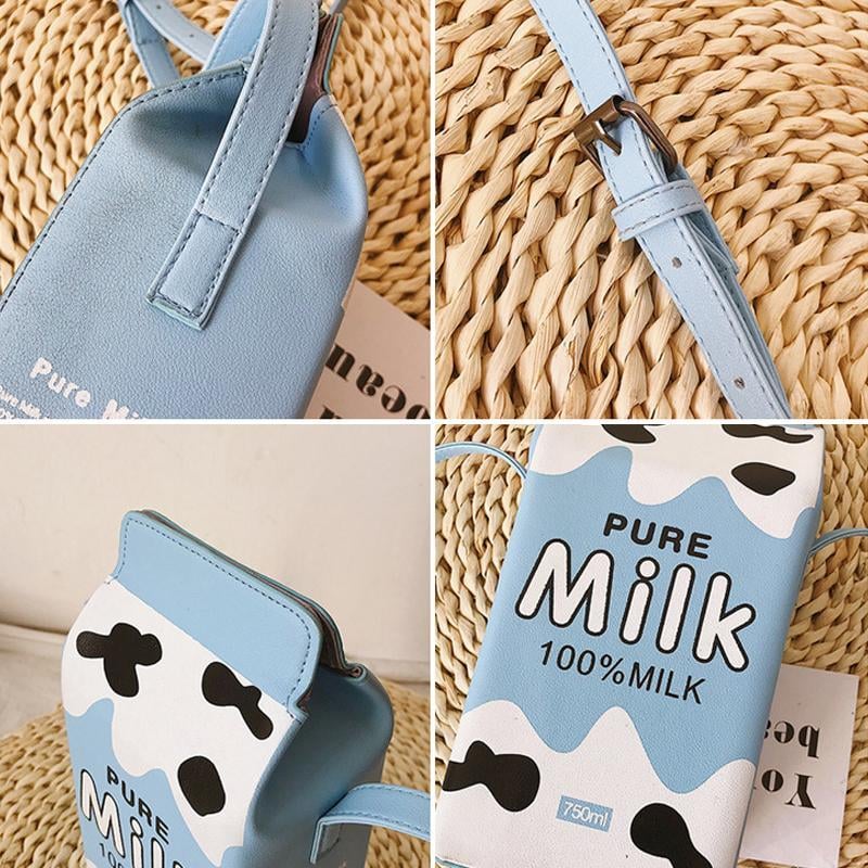Süße Milchkarton Umhängetasche / Handytasche