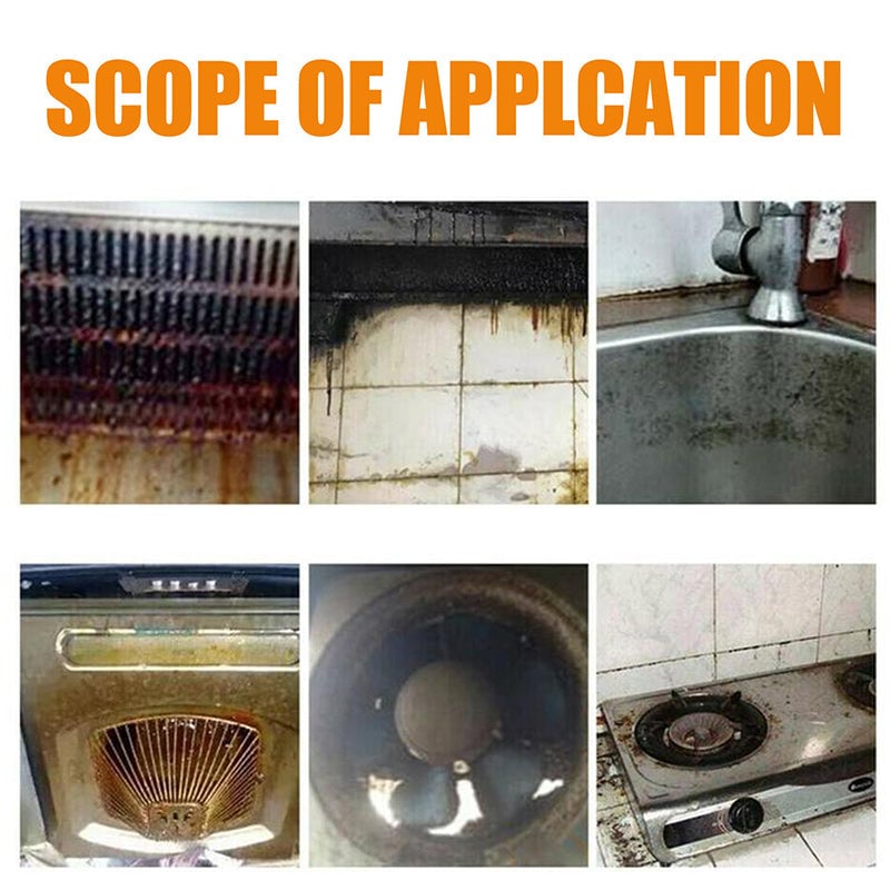 Kitchen foam cleaner