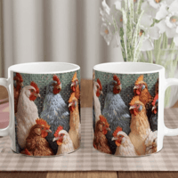 🐓Tazza con pollo 🎁Una buona scelta per il regalo di Natale