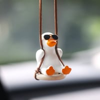 Car Flying Duck Hanging Ornament