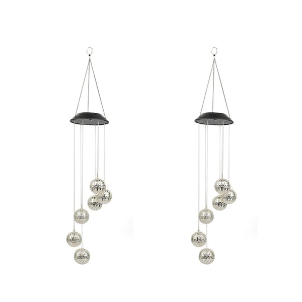 Solar Wind Chime Outdoor Light