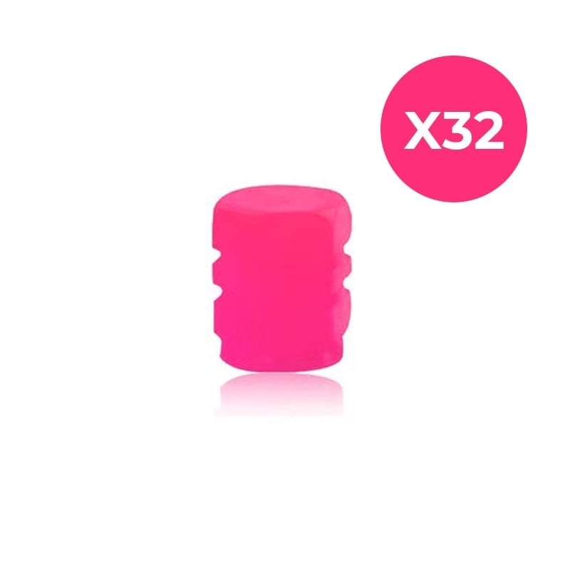 Universal Fluorescent Tire Valve Caps (4 PCS/Set)