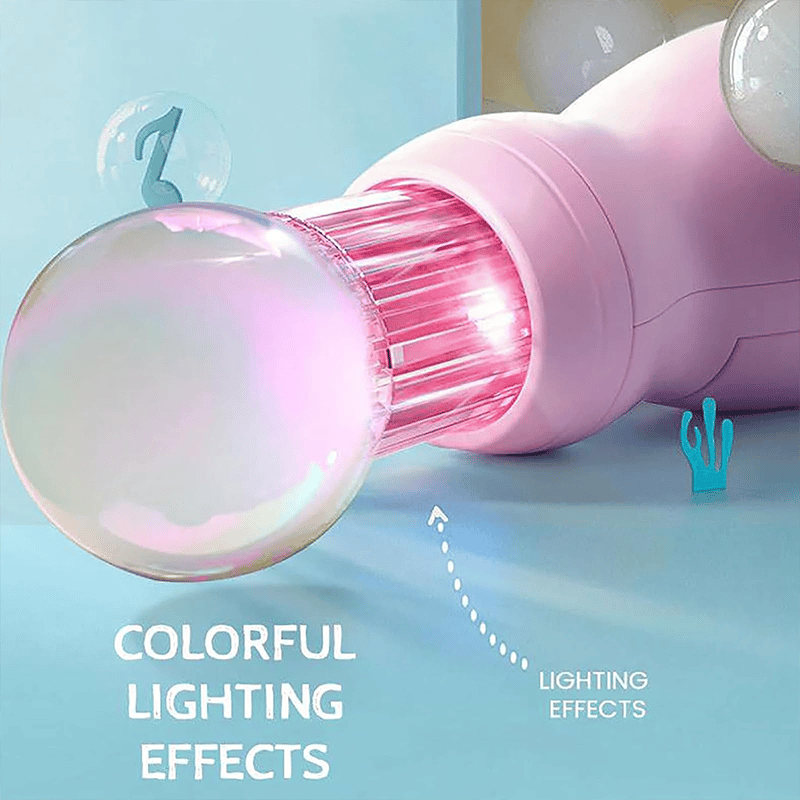 Magic Colorful Smoke Bubble Machine