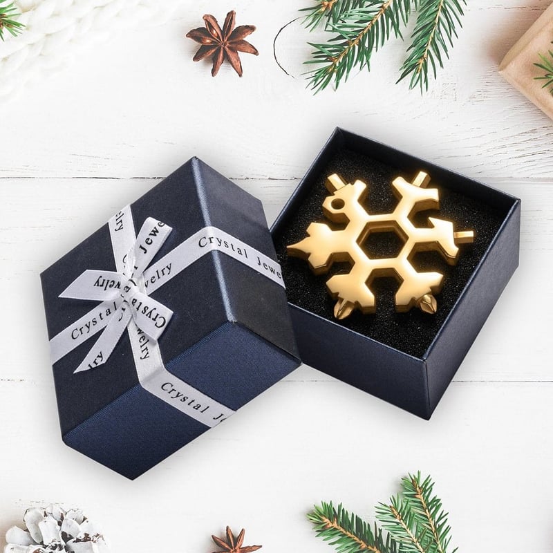 Sakerplus 18-in-1 Snowflake Multi-Tool